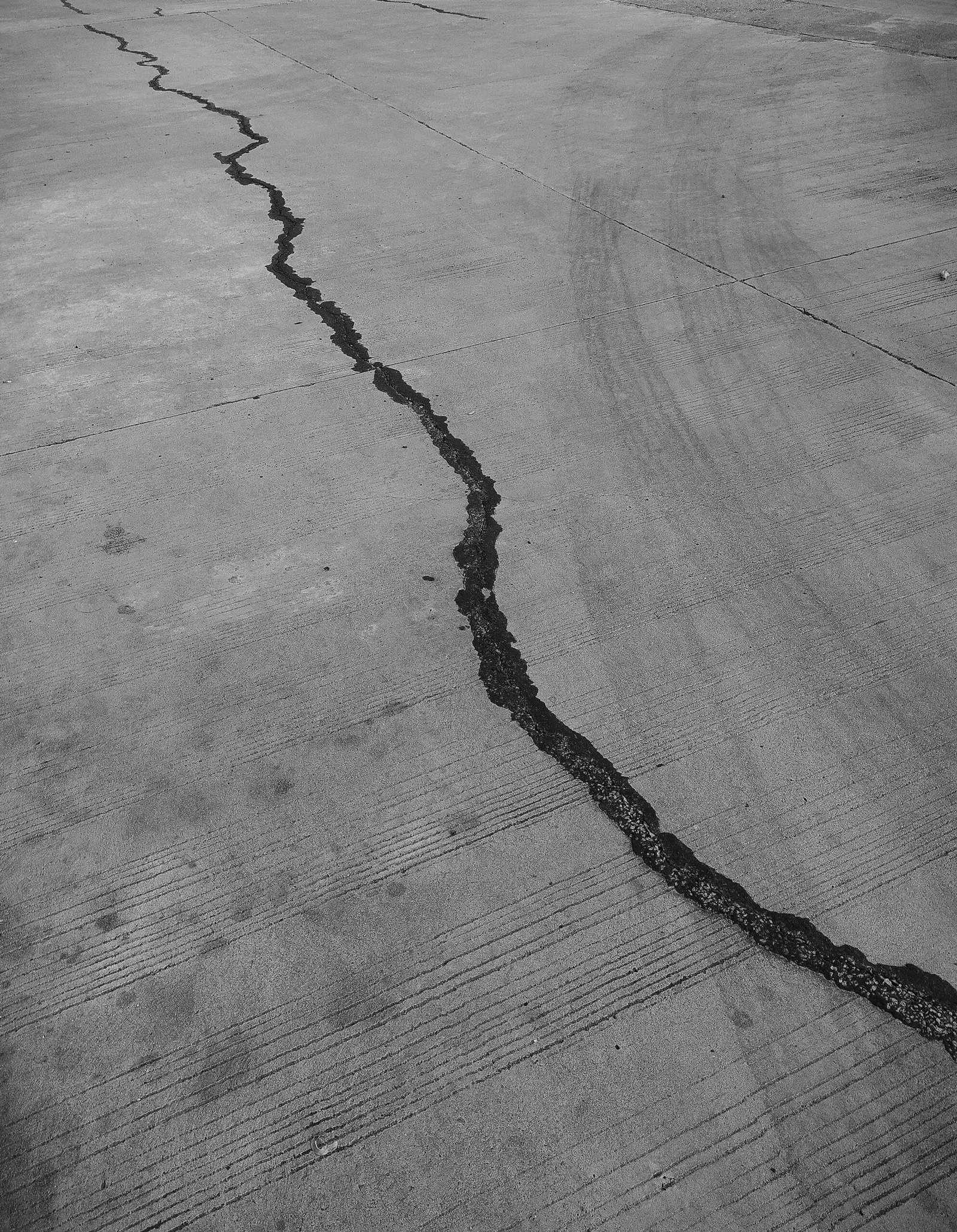 grayscale photo of a wooden floor